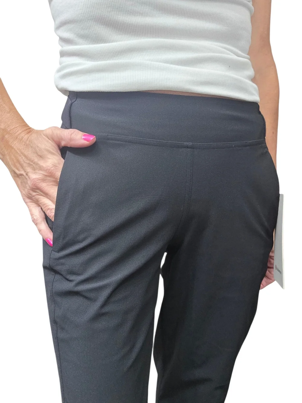 NWT Lululemon Warpstreme Multi Pocket Mid Rise Golf Pant 28 Black 2